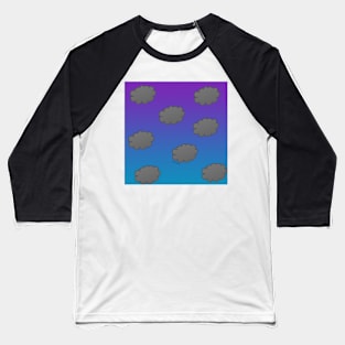 Night Clouds Baseball T-Shirt